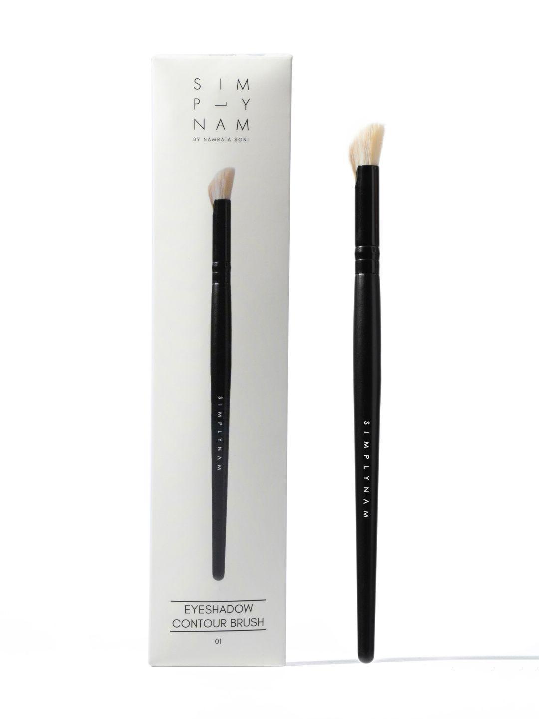 simply nam vegan eyeshadow contour brush 01 - black