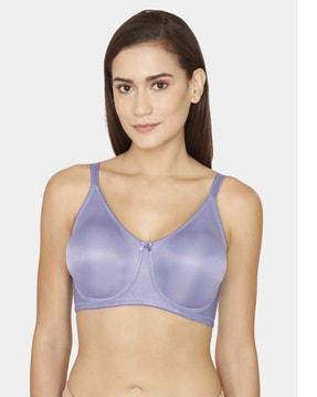 single layered non-wired non-padded 3/4th coverage super support bra