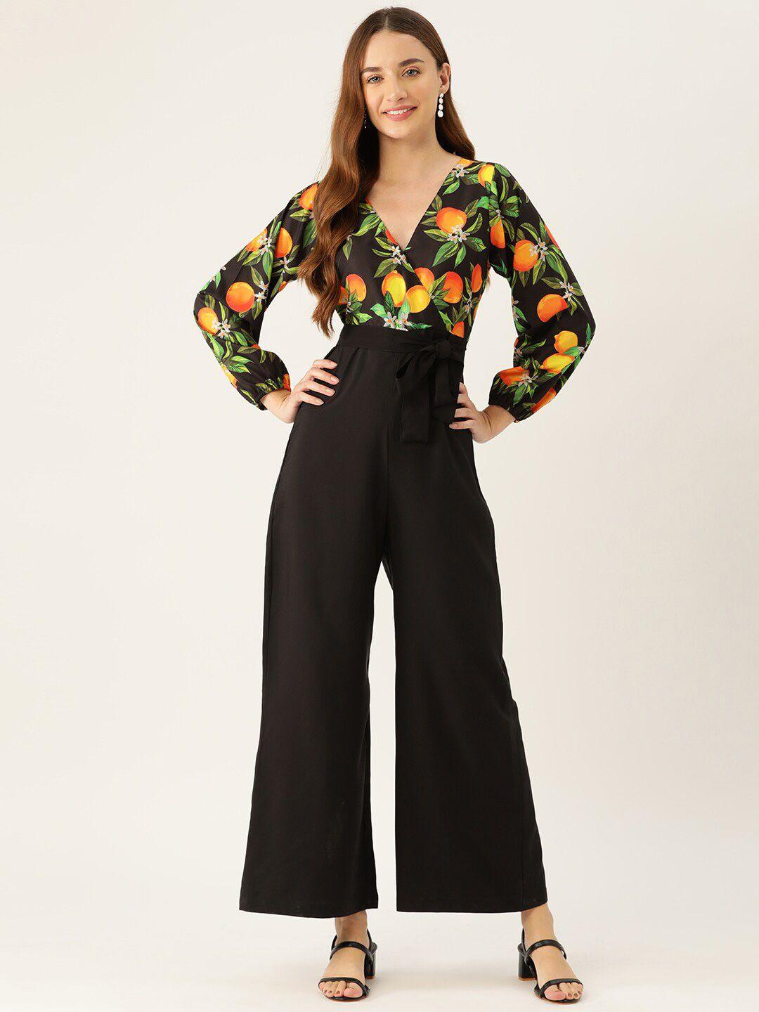 sirikit printed basic jumpsuit