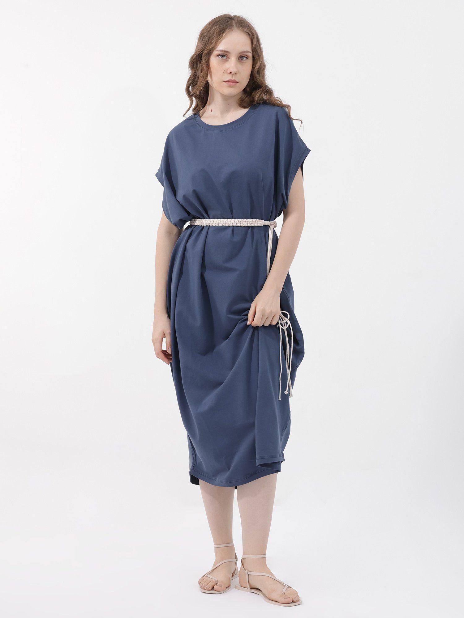 siriyo dark blue dress (set of 2)