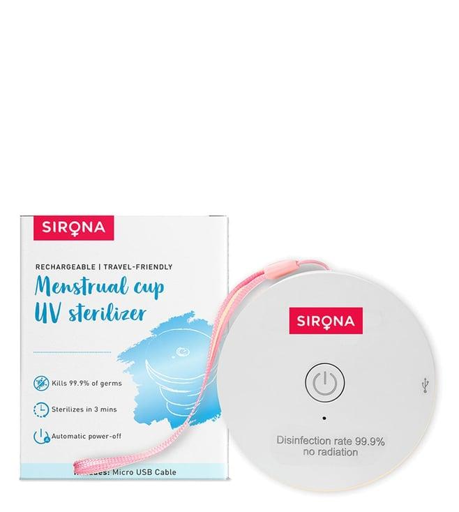 sirona uv sterilizer menstrual cup pink