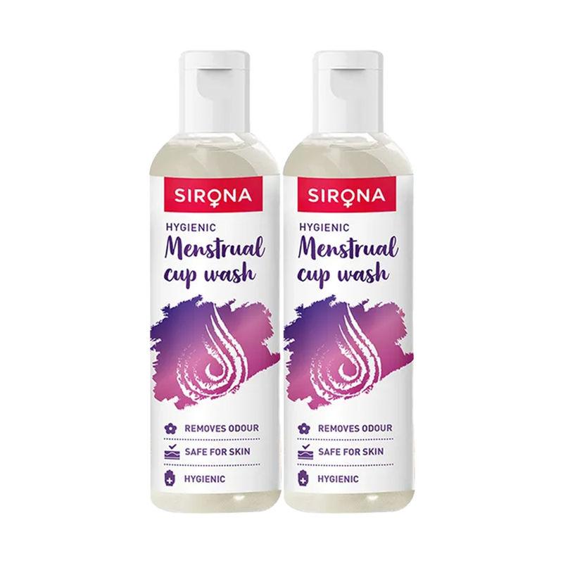 sirona hygiene menstrual cup wash - (pack of2)