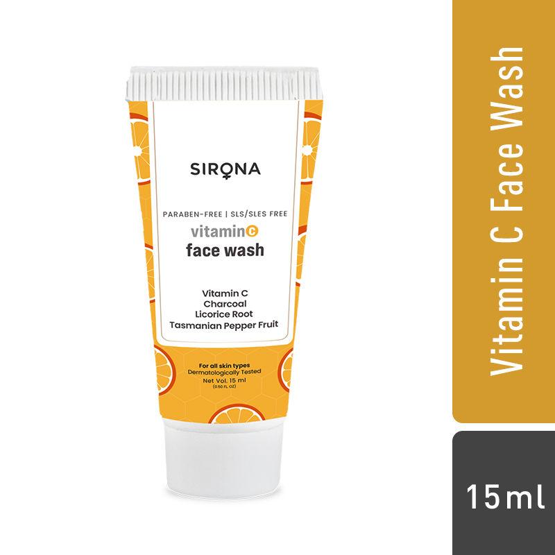 sirona vitamin c face wash