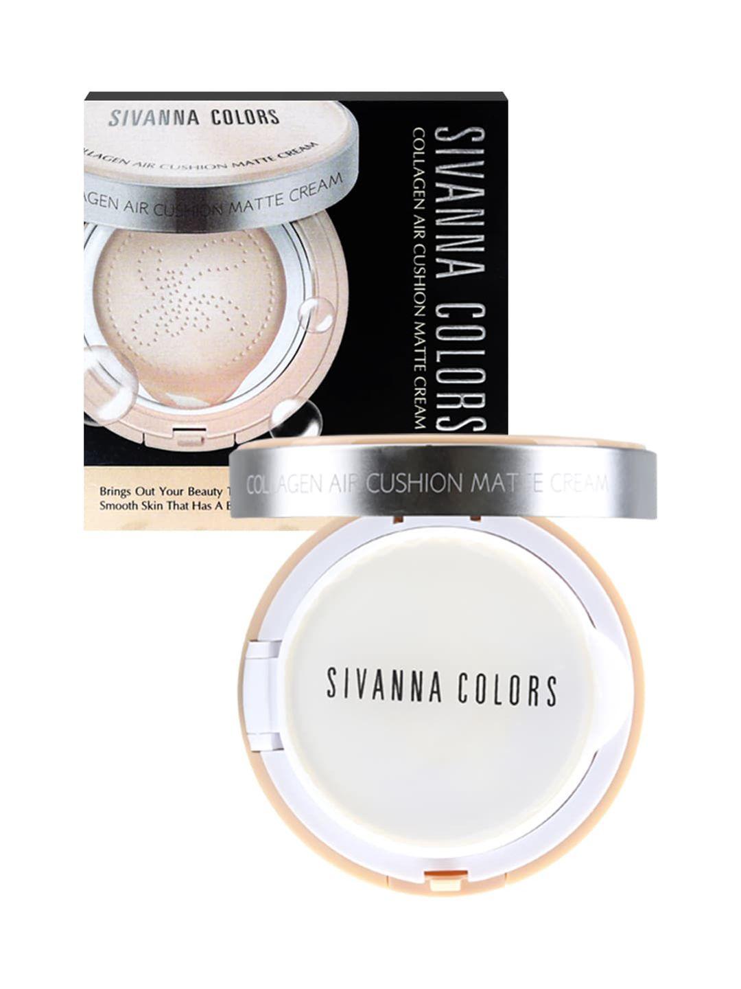 sivanna colors collagen air cushion matte foundation cream - hf692 02