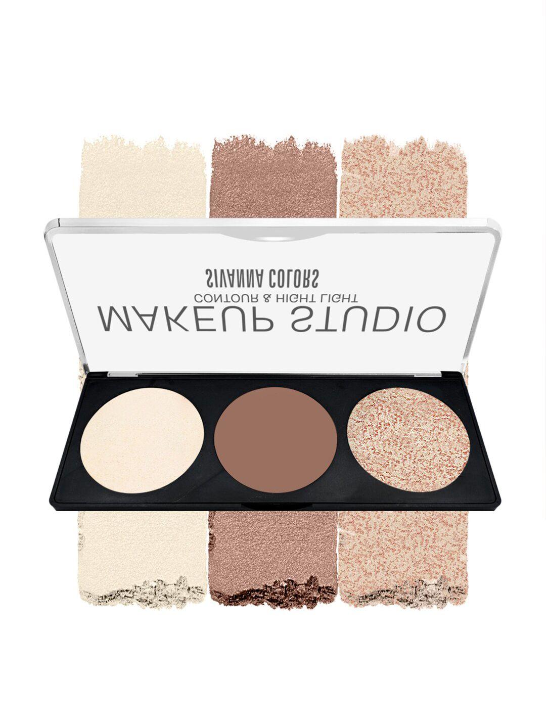 sivanna colors make up studio contour & highlight - hf991 01 - 30 g