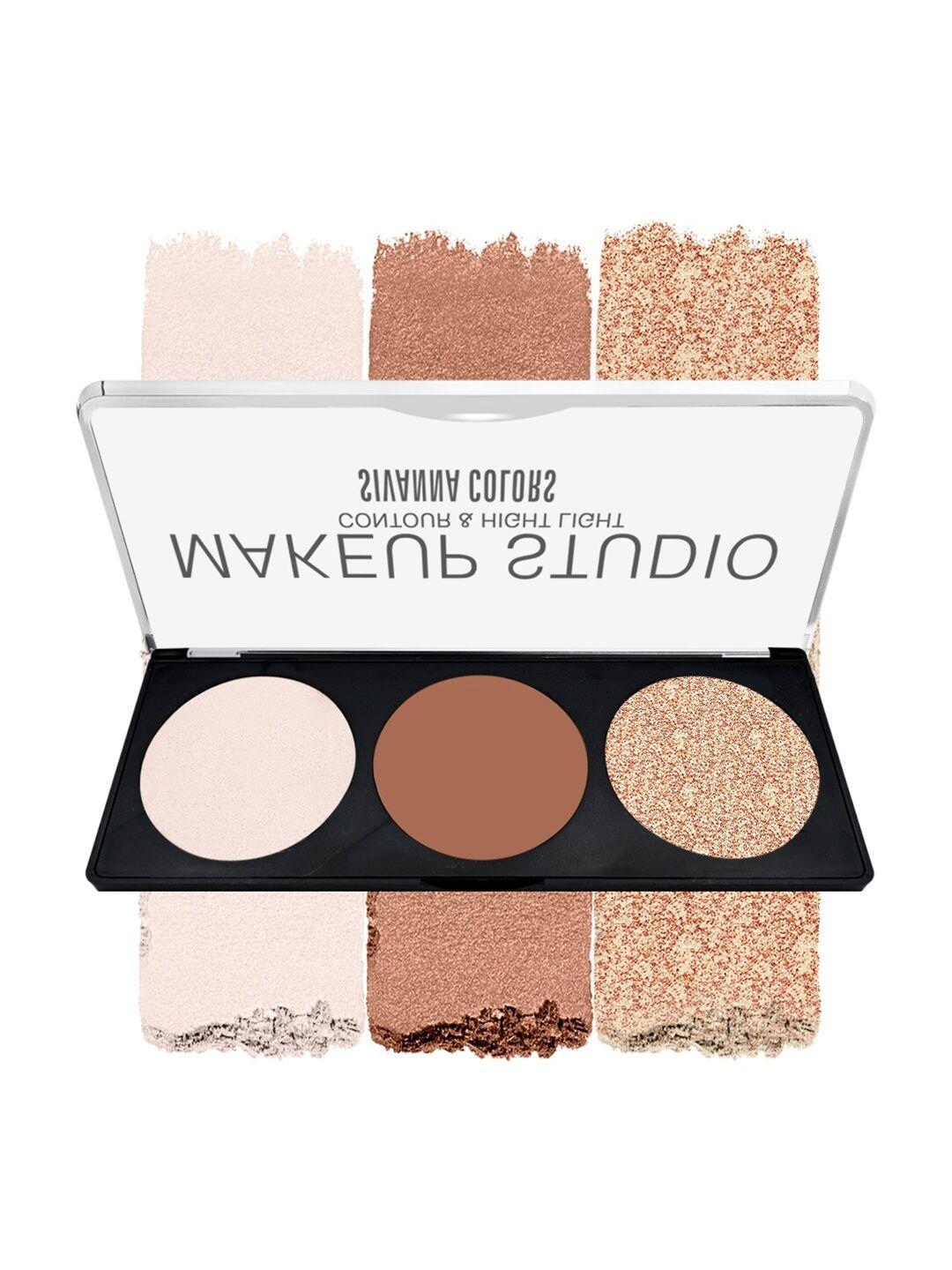 sivanna colors make up studio contour & highlight - hf991 03 - 30 g