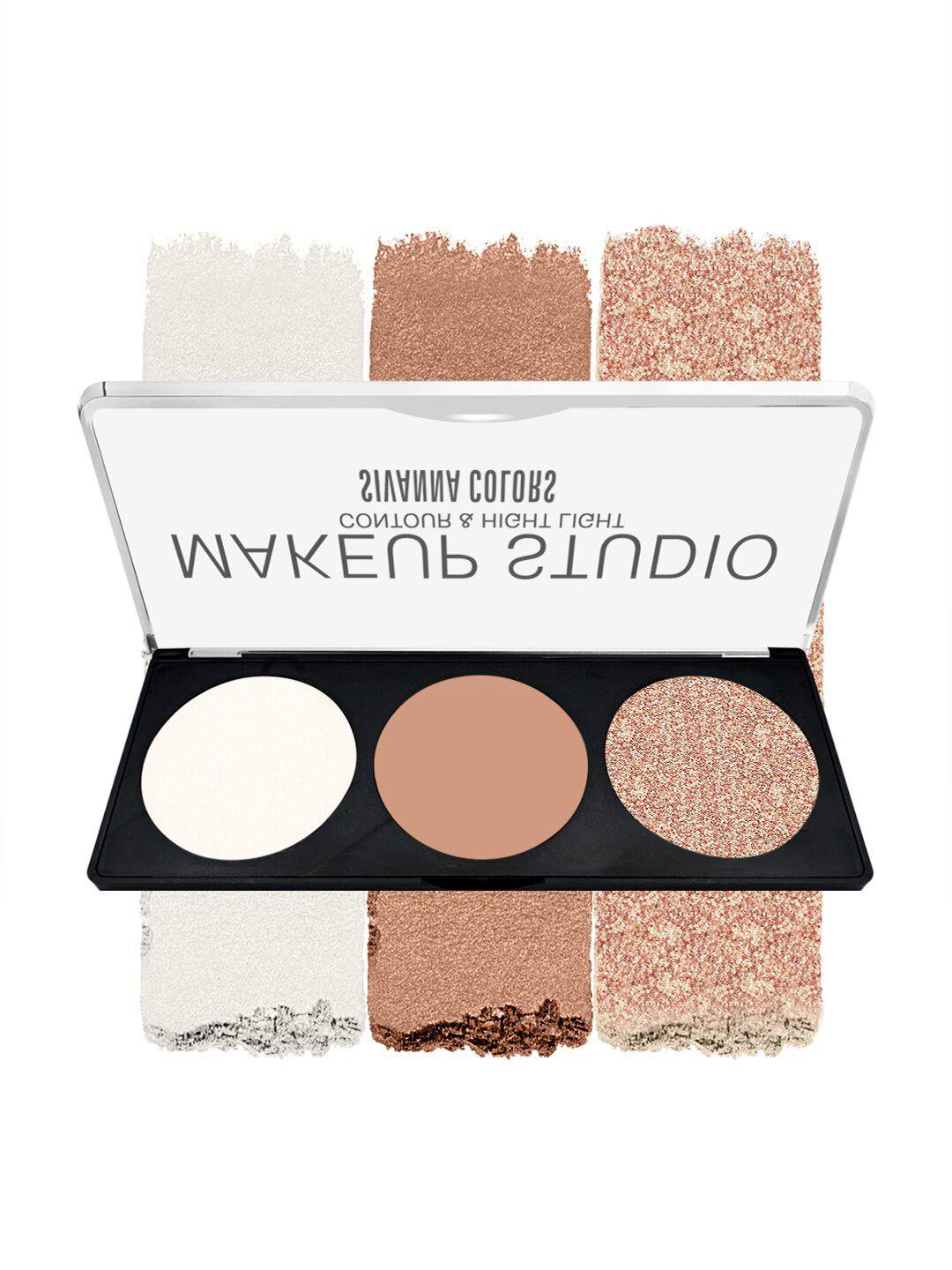 sivanna colors make up studio contour & highlight - hf991 04