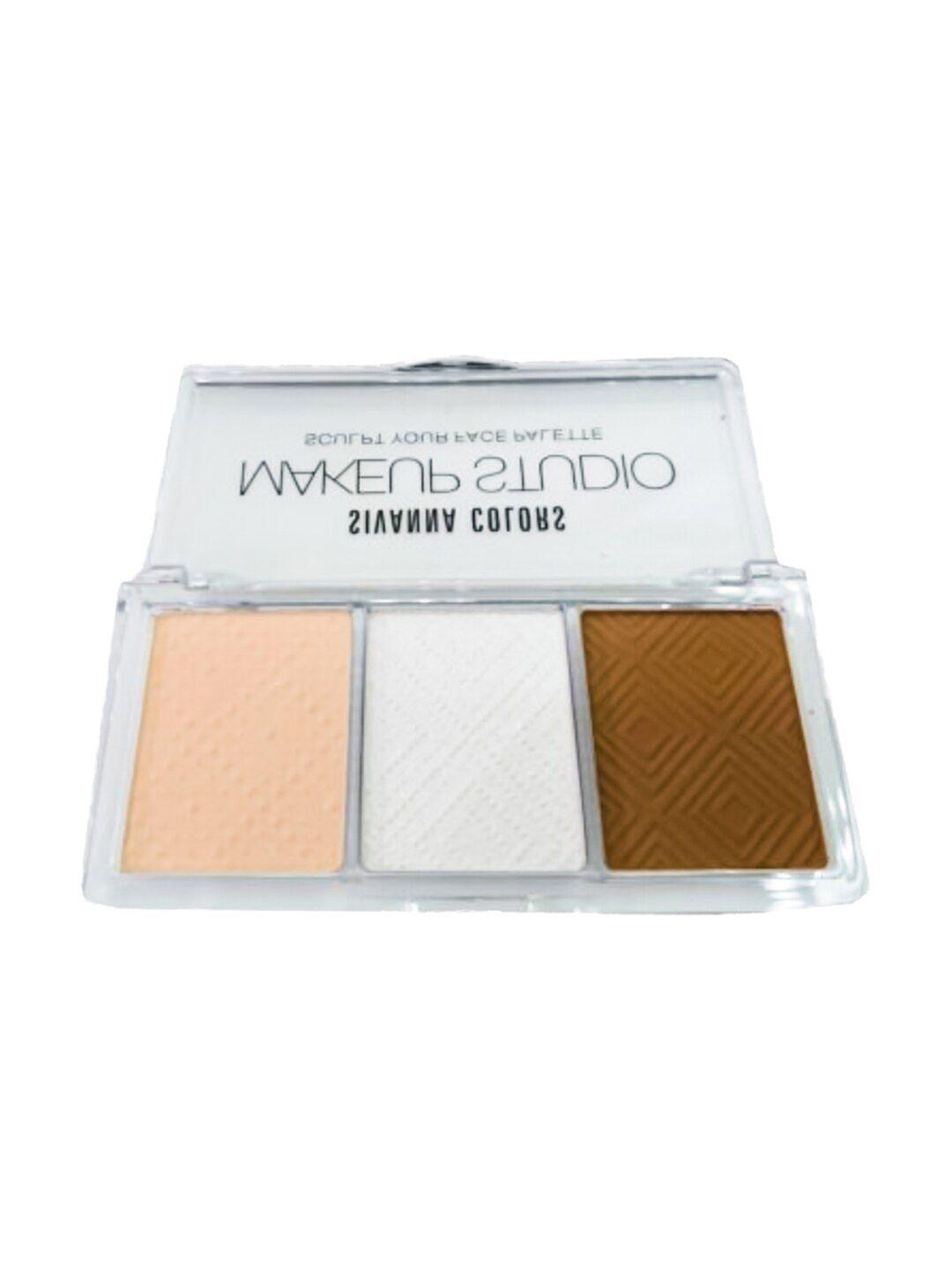 sivanna colors makeup studio sculpt your face highlighter palette - hf577 01