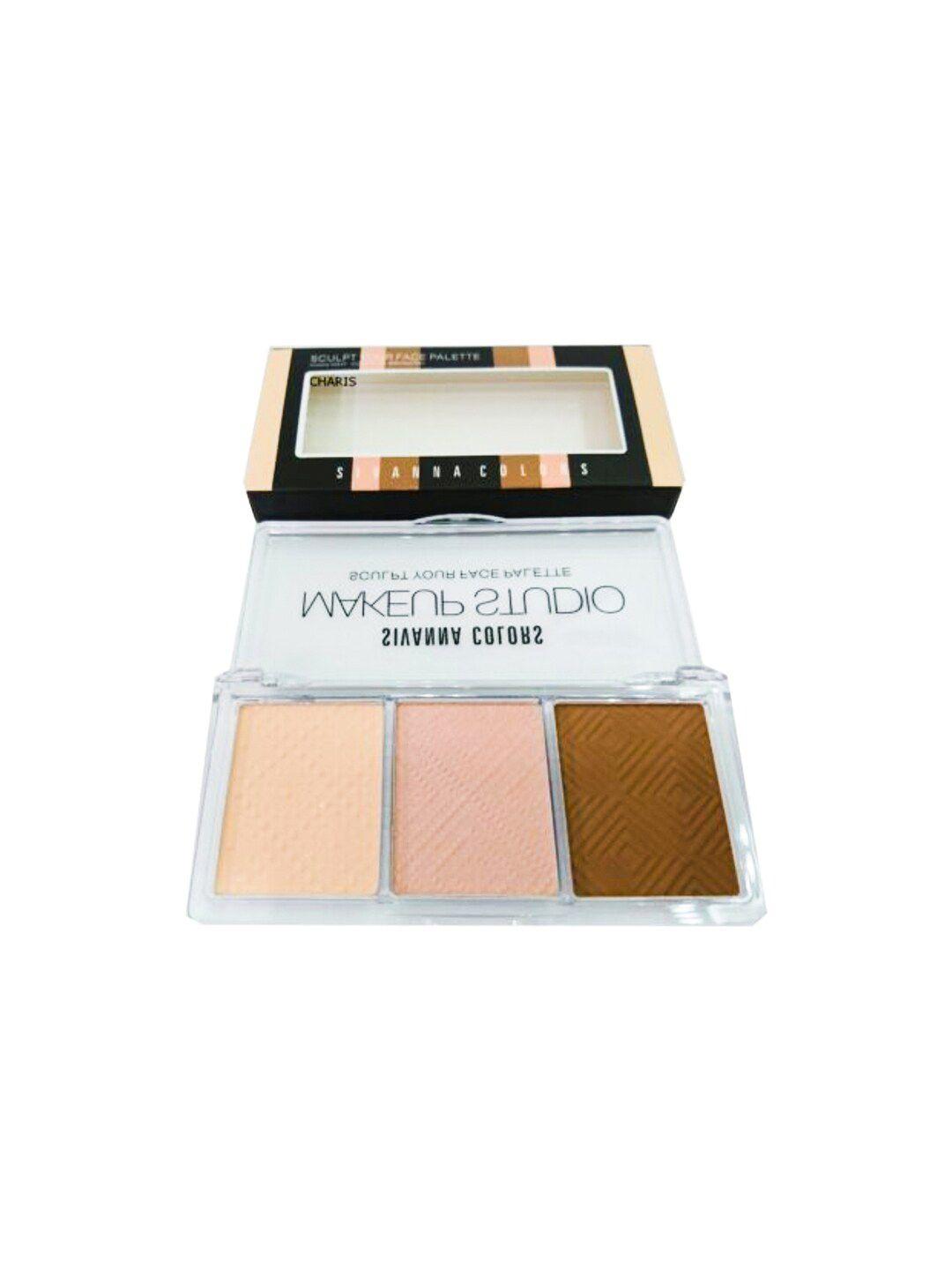 sivanna colors makeup studio sculpt your face highlighter palette - hf577 03