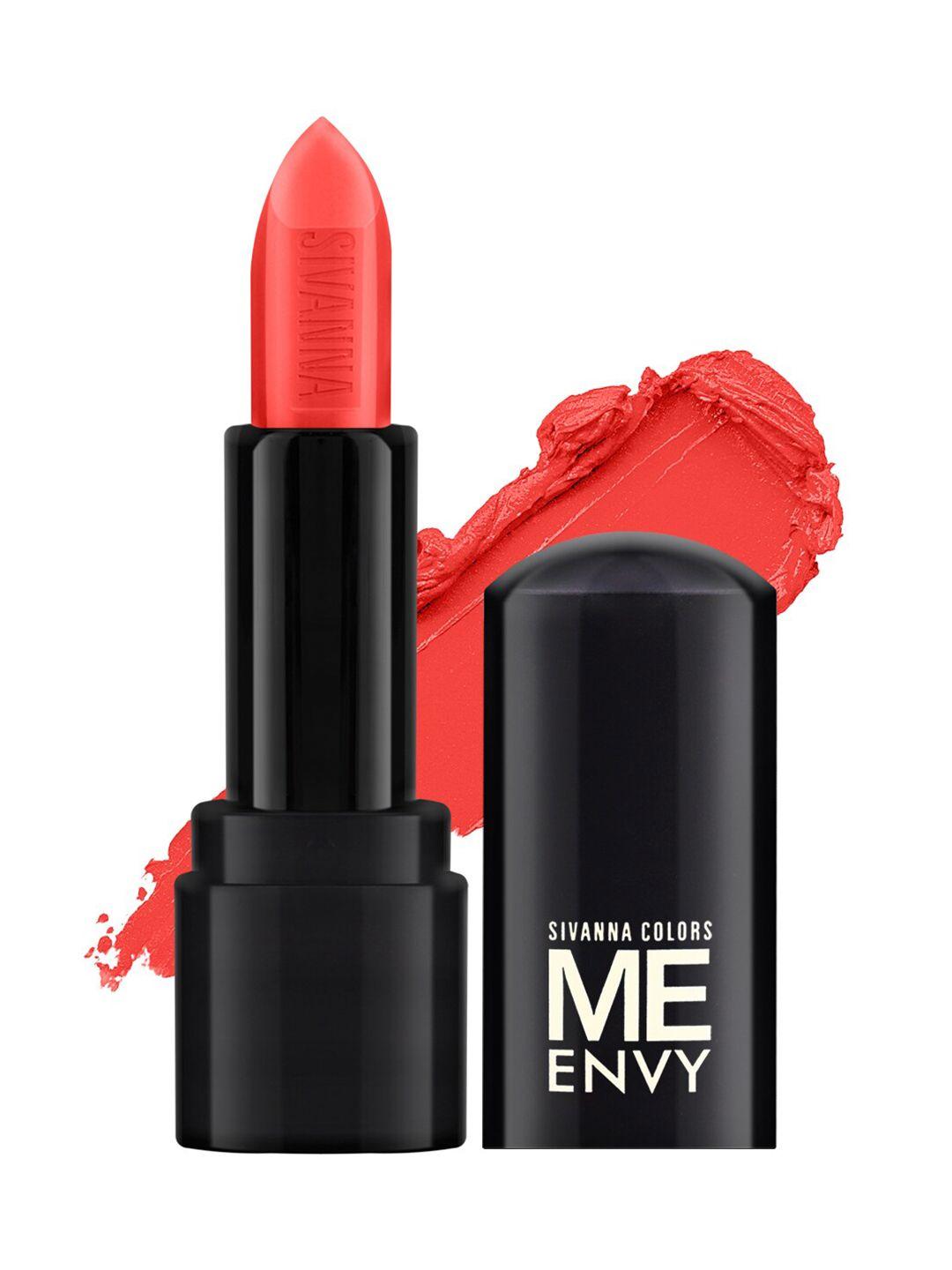 sivanna colors orange me envy matte & glossy lipstick-hf50112 02