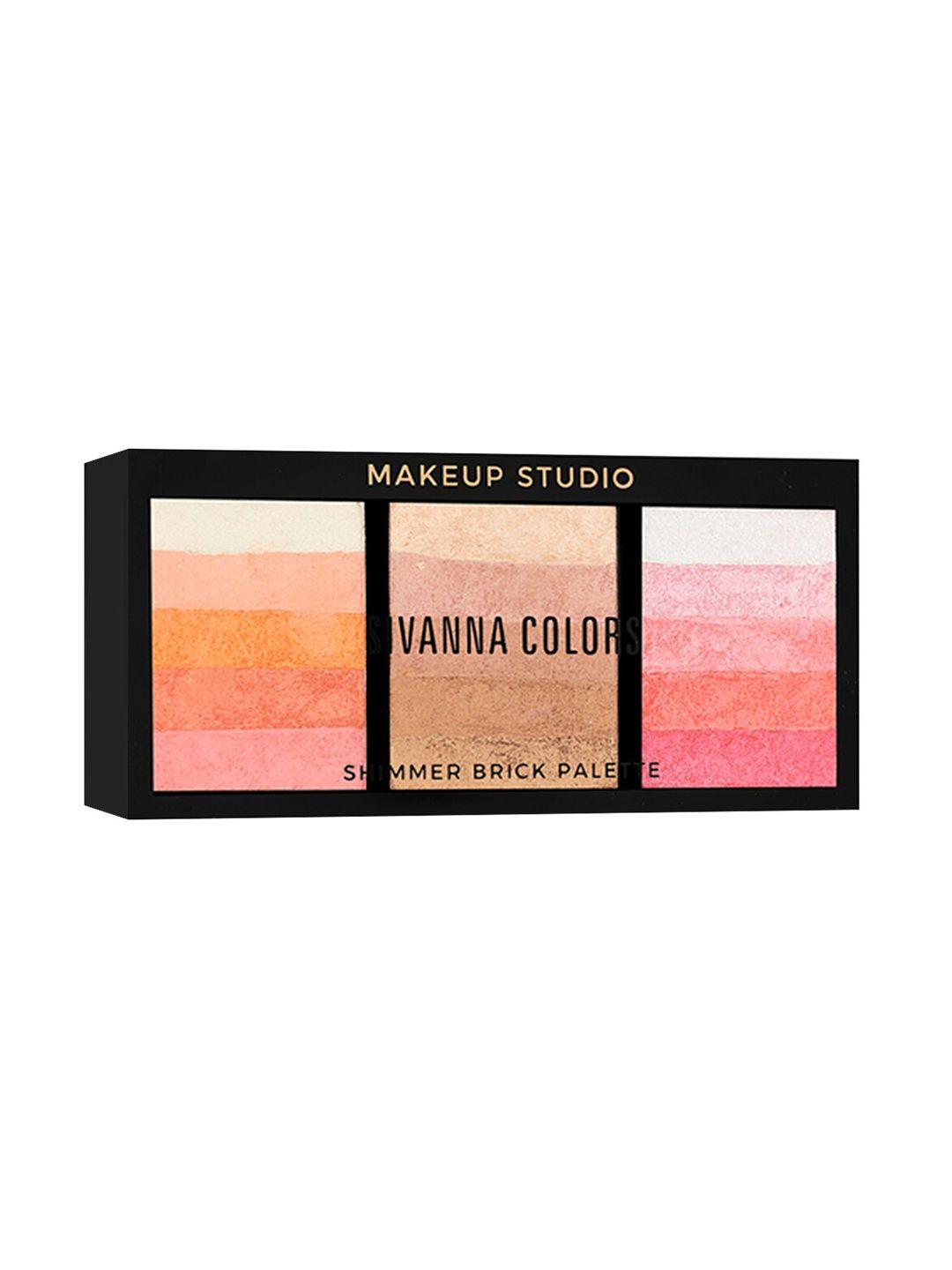 sivanna colors shimmer brick palette - hf389 02