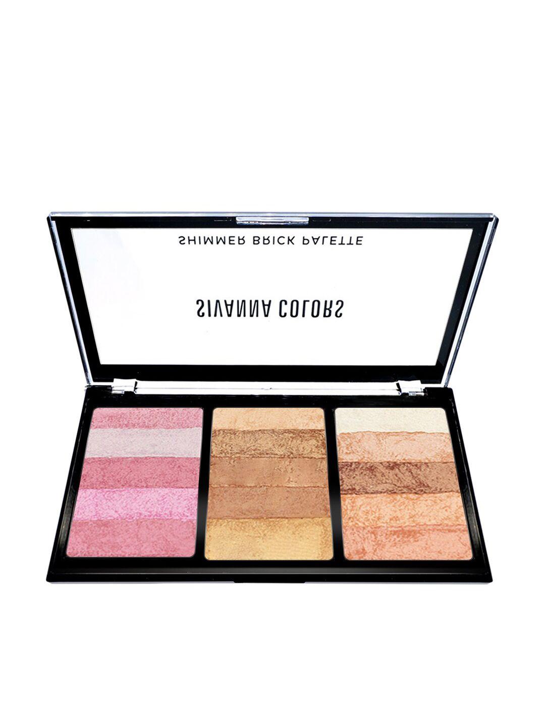 sivanna colors shimmer brick palette - hf389 03