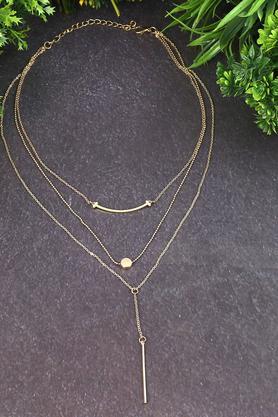 sizzling style gold plated necklace with pendant