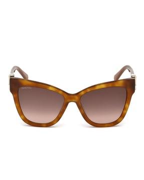 sk0157 55 52g uv-protected cat-eye sunglasses