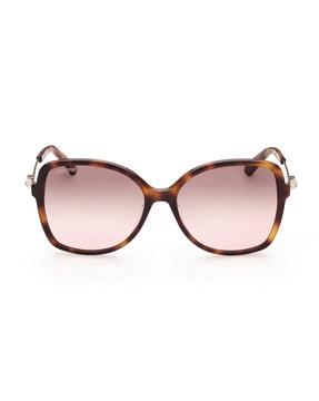 sk0329 57 52f uv-protected butterfly sunglasses