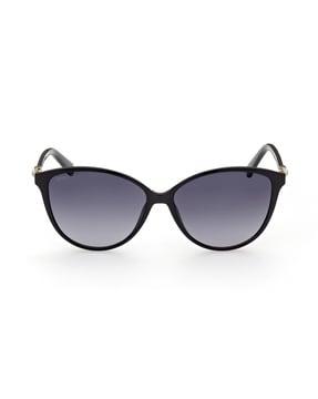 sk0331 58 01b uv-protected cat-eye sunglasses