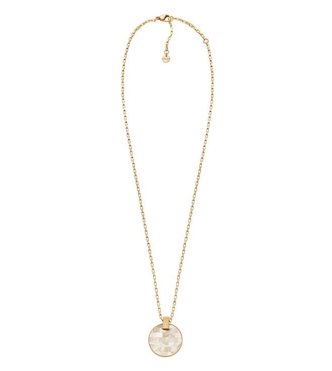 skagen gold agnethe necklace