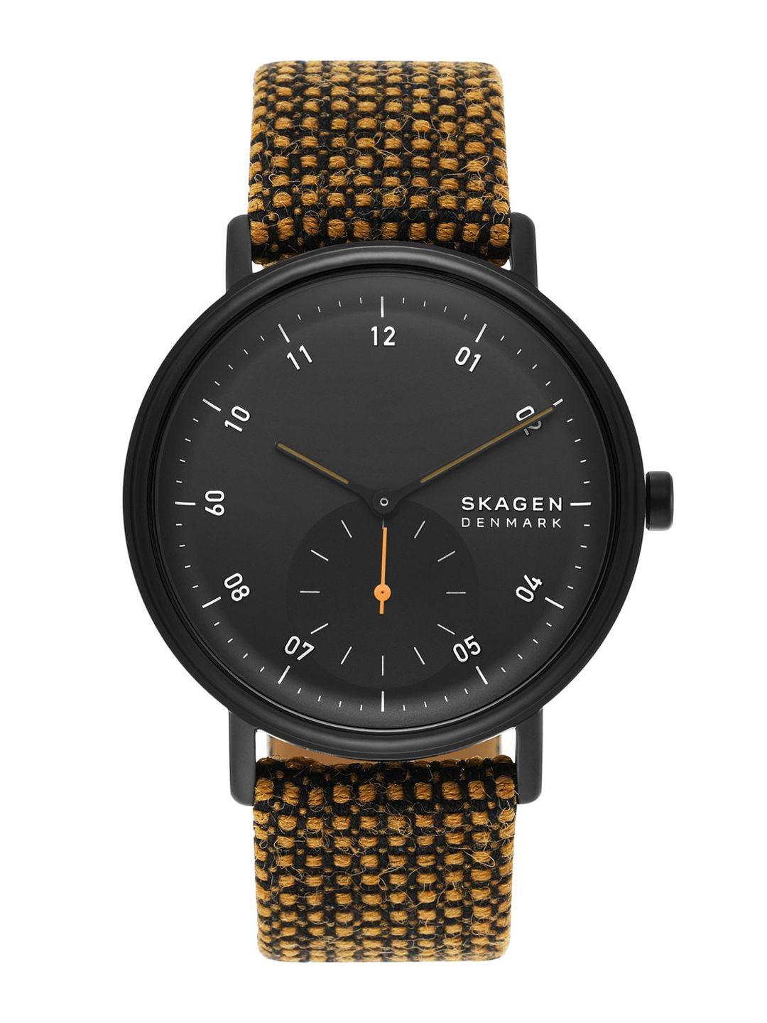 skagen men bracelet style straps analogue watch skw6895