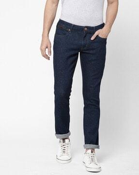 skanders low-rise slim fit jeans