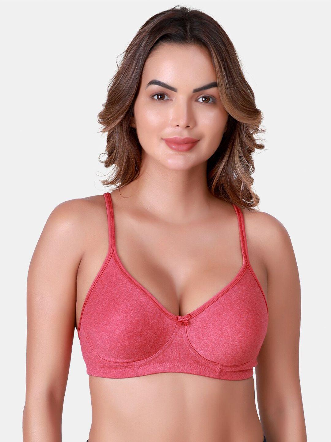 skdreams full coverage non padded seamless cotton t-shirt bra with all day comfort