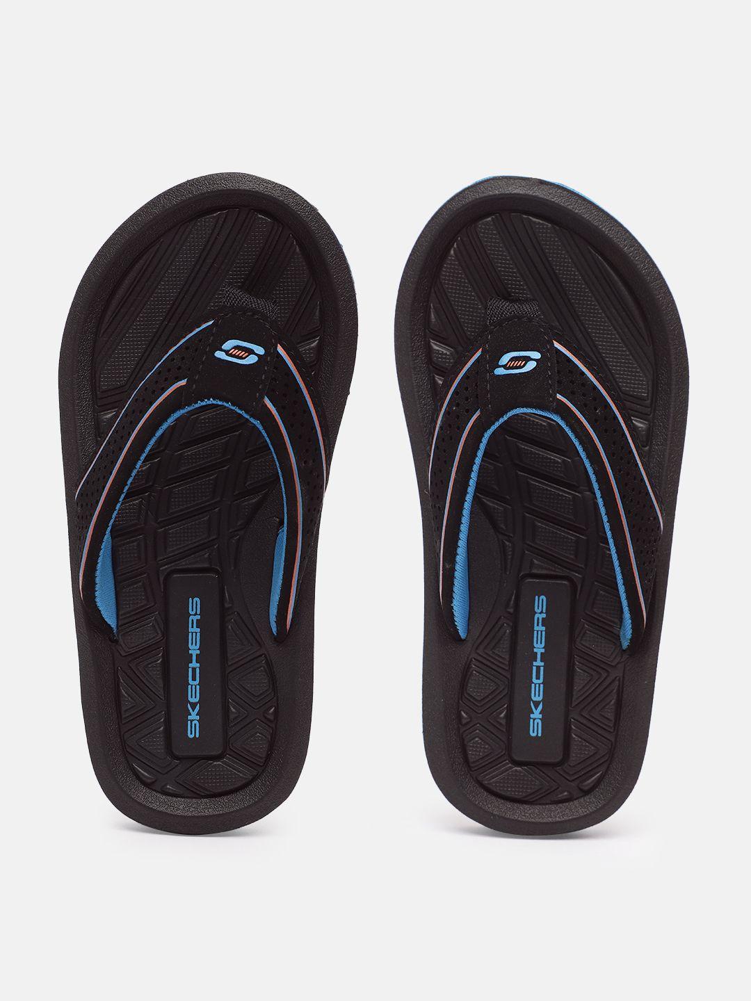 skechers boys perforations solar rush thermosurge thong flip flops