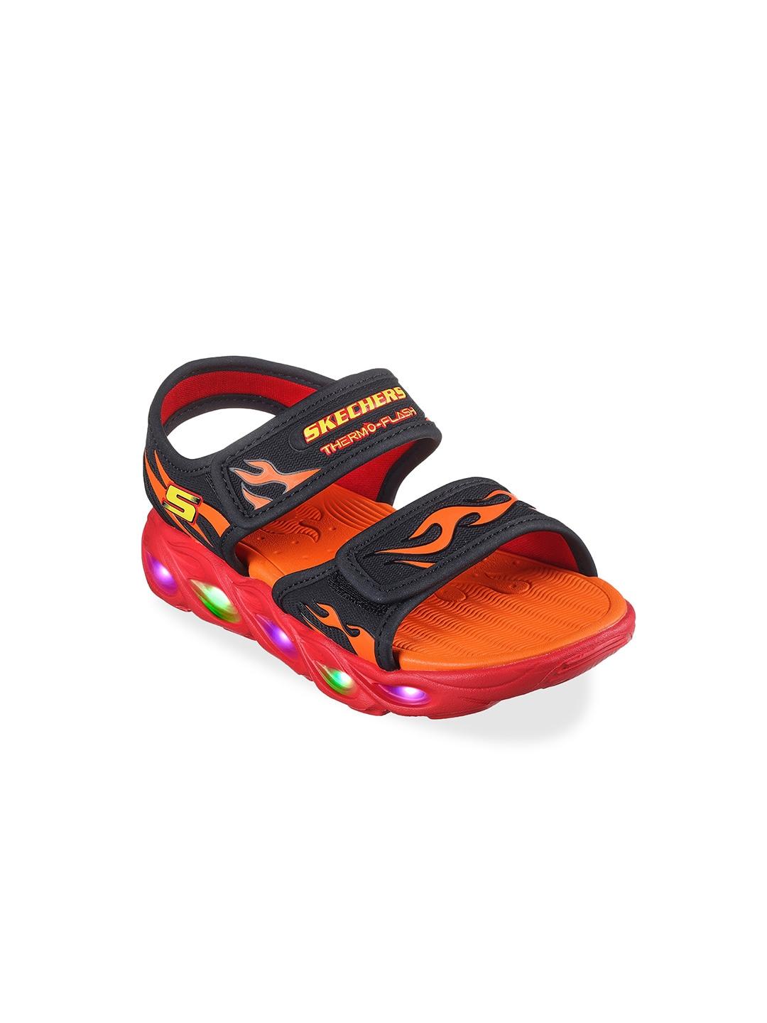skechers boys thermo-splash - heat tide sports sandals