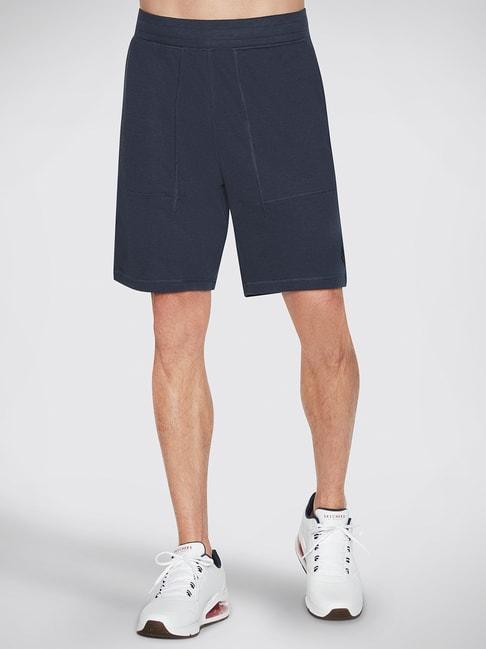 skechers navy comfort fit shorts