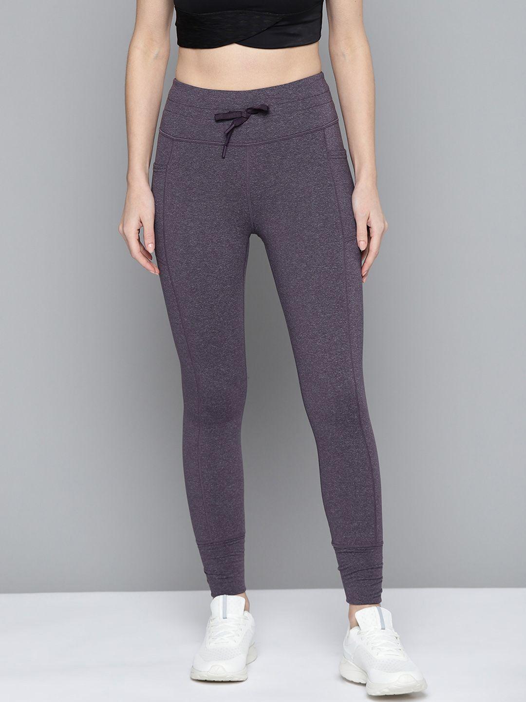 skechers women charcoal grey high waist goflex luxe jogging tights