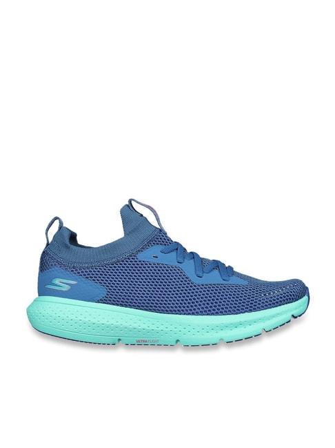 skechers women's go run supersonic - apex blue running shoes
