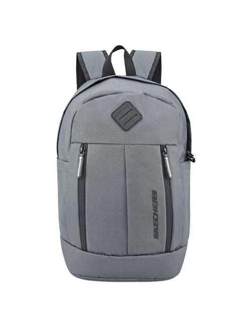 skechers 27 ltrs grey large laptop backpack