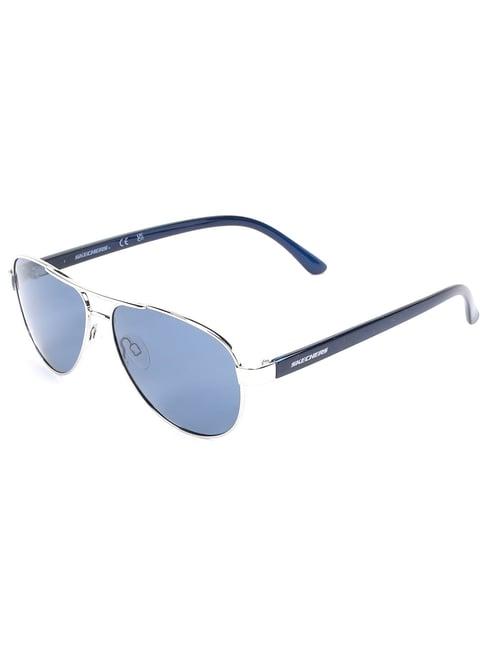 skechers blue aviator sunglasses for men