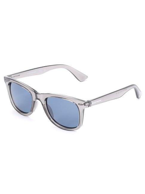 skechers blue wayfarer uv protection sunglasses for men