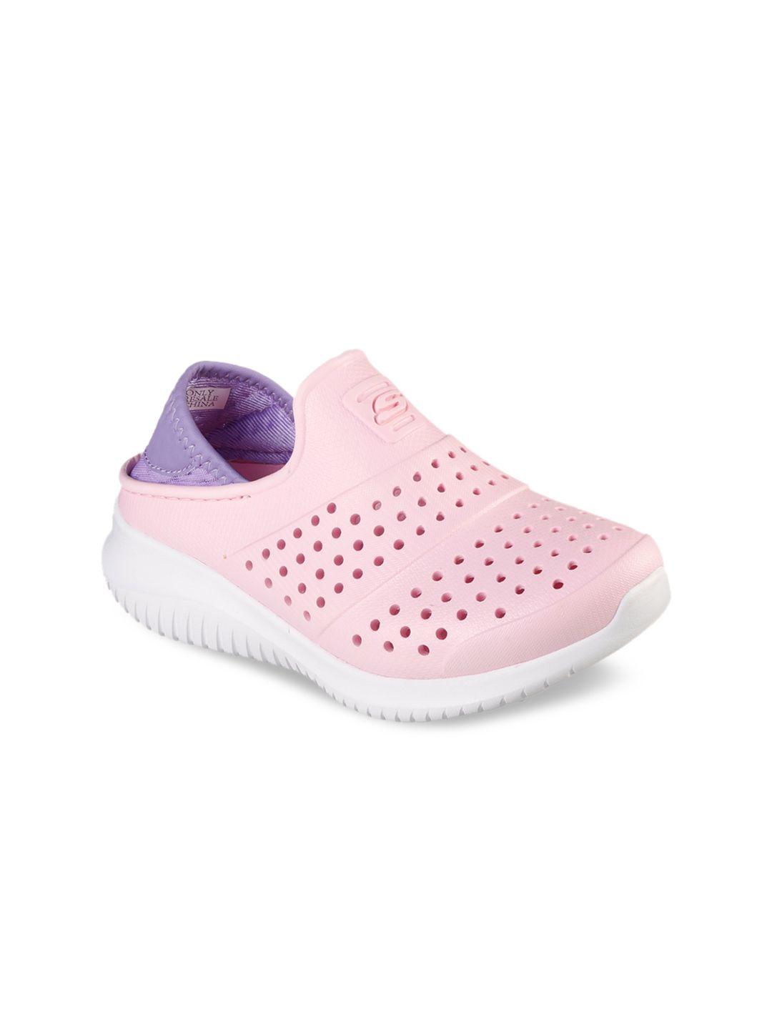 skechers girls pink epic flex sneakers