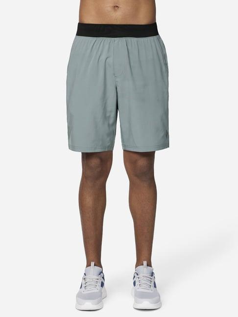 skechers green regular fit shorts