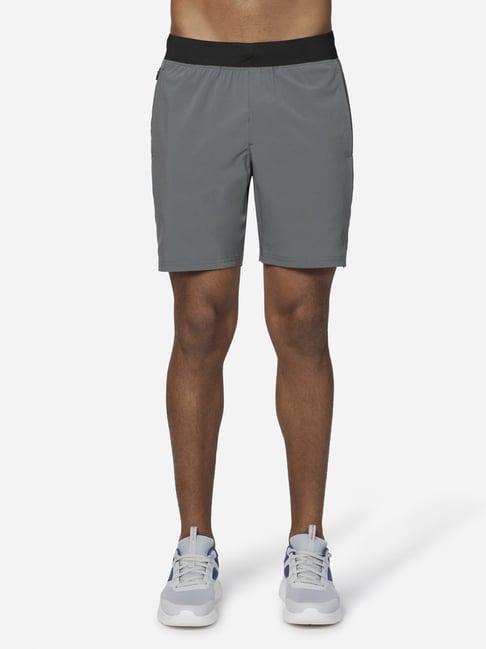 skechers grey regular fit shorts