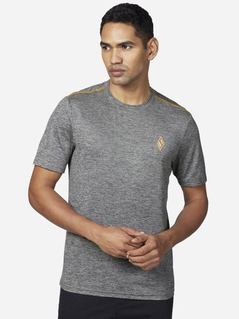 skechers grey regular fit t-shirt