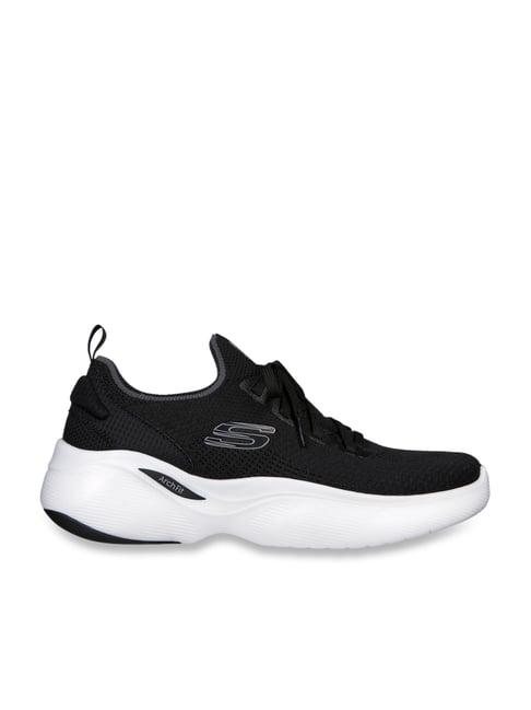 skechers men's arch fit infinity - stormligh black grey casual sneakers