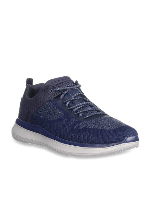 skechers men's delson 2.0 nashua navy casual sneakers