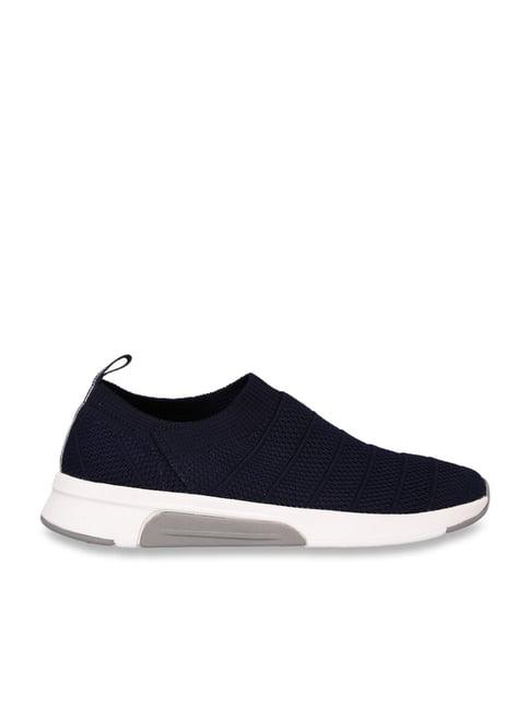 skechers men's modern jogger - metric navy lifestyle slip on shoe