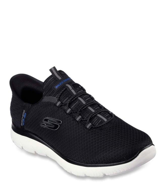 skechers men's summits - high range black sneakers