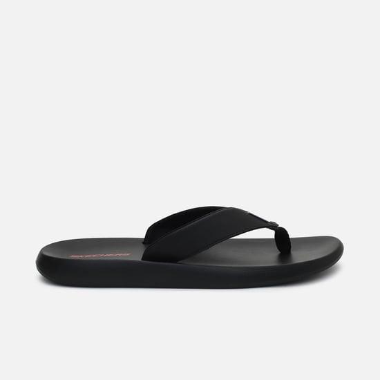 skechers men solid flip-flops