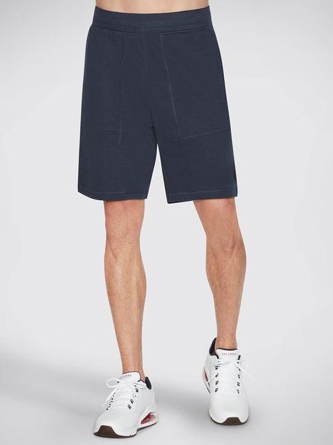 skechers navy comfort fit shorts