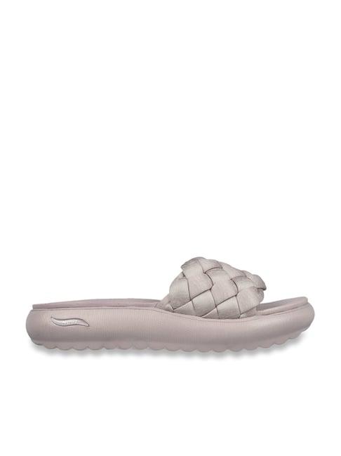 skechers women's arch fit cloud - bes thistle casual sandals