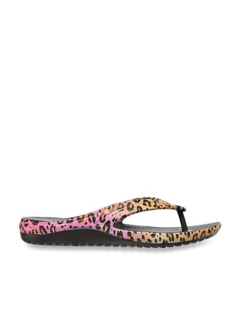 skechers women's bay breeze - wild kitten black lifestyle slippers