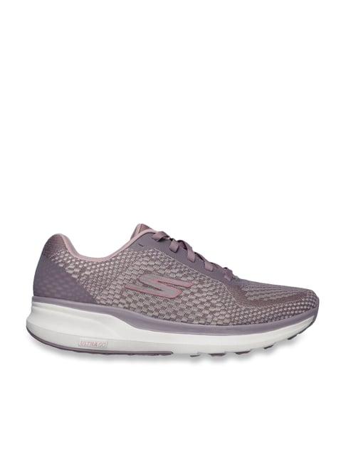 skechers women's pure mauve sports lace up shoe