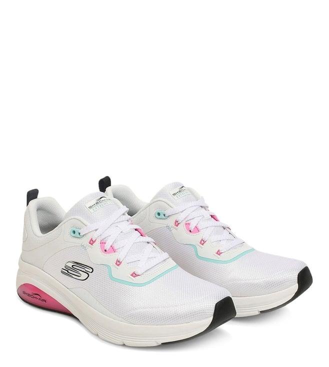 skechers women's skech-air extreme 2. white sneakers