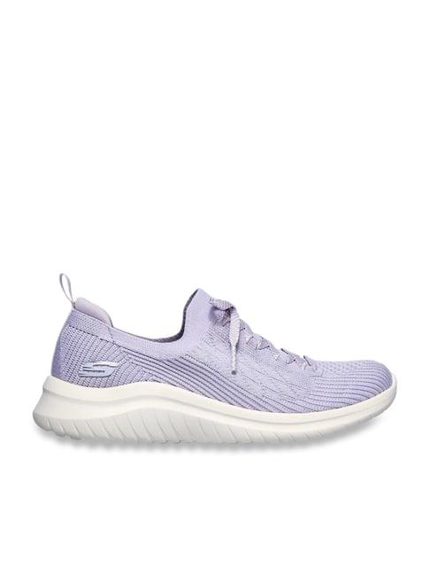 skechers women's ultra flex 2.0 lavender casual slip on shoe
