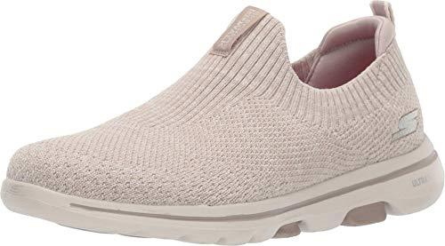 skechers womens go walk 5 - trendy taupe walking shoe - 5 uk (15952)