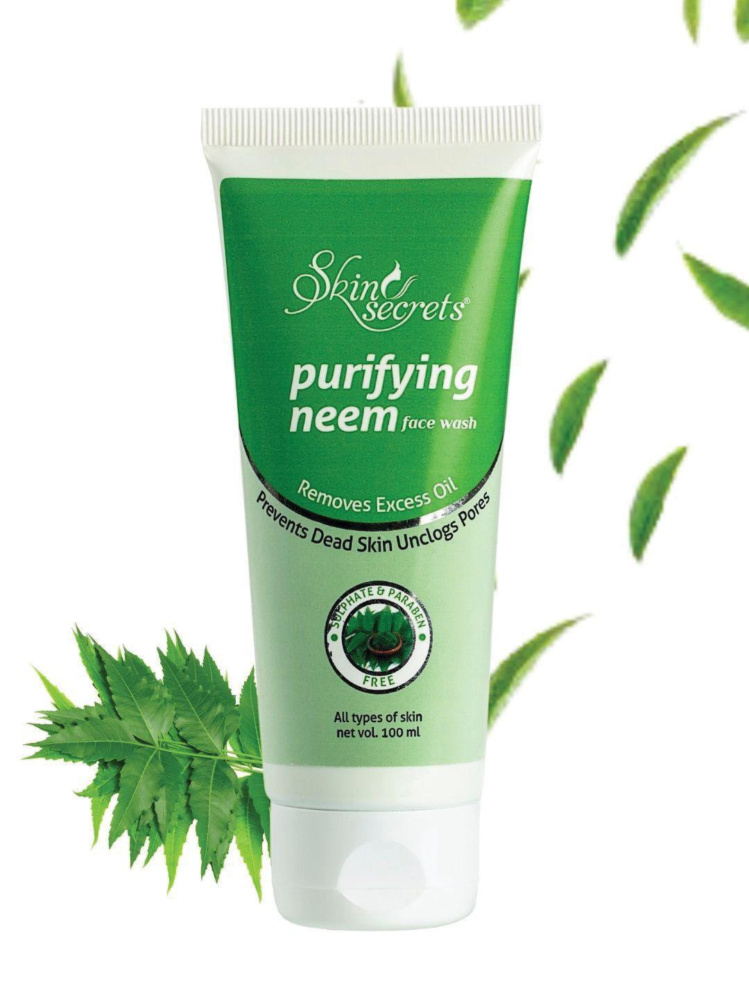 skin secrets purifying neem face wash