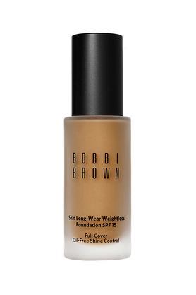 skin long-wear weightless foundation spf 15 - honey